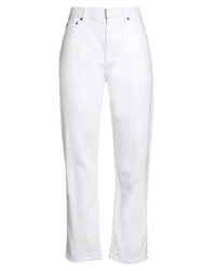 Pantalones vaqueros Mujer Blanco 38 Mujer