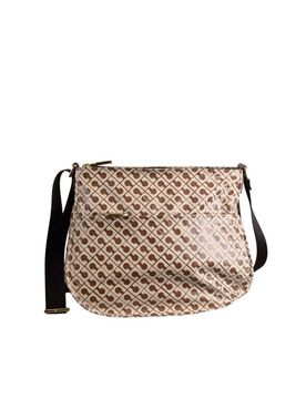 Borsa a tracolla Tabacco Burro Donna Tessuto Softy Marrone - GH0261-TABBUR