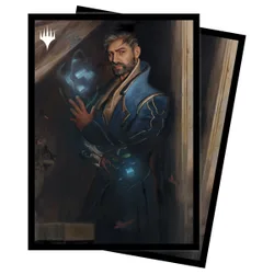 MTG Murders at Karlov Manor Deck Protector Sleeves featuring Alquist Proft, Master Sleuth (100)