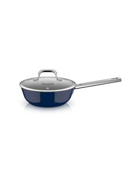 Multi-olla con tapa Fusiontec Mineral Pro 22cm Tim Raue Azul Oscuro azul oscuro