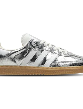 Samba Donna - Sneakers Argento - Taglia 36 2/3 - Pelle 36 2/3 - Adidas - FashionsVida