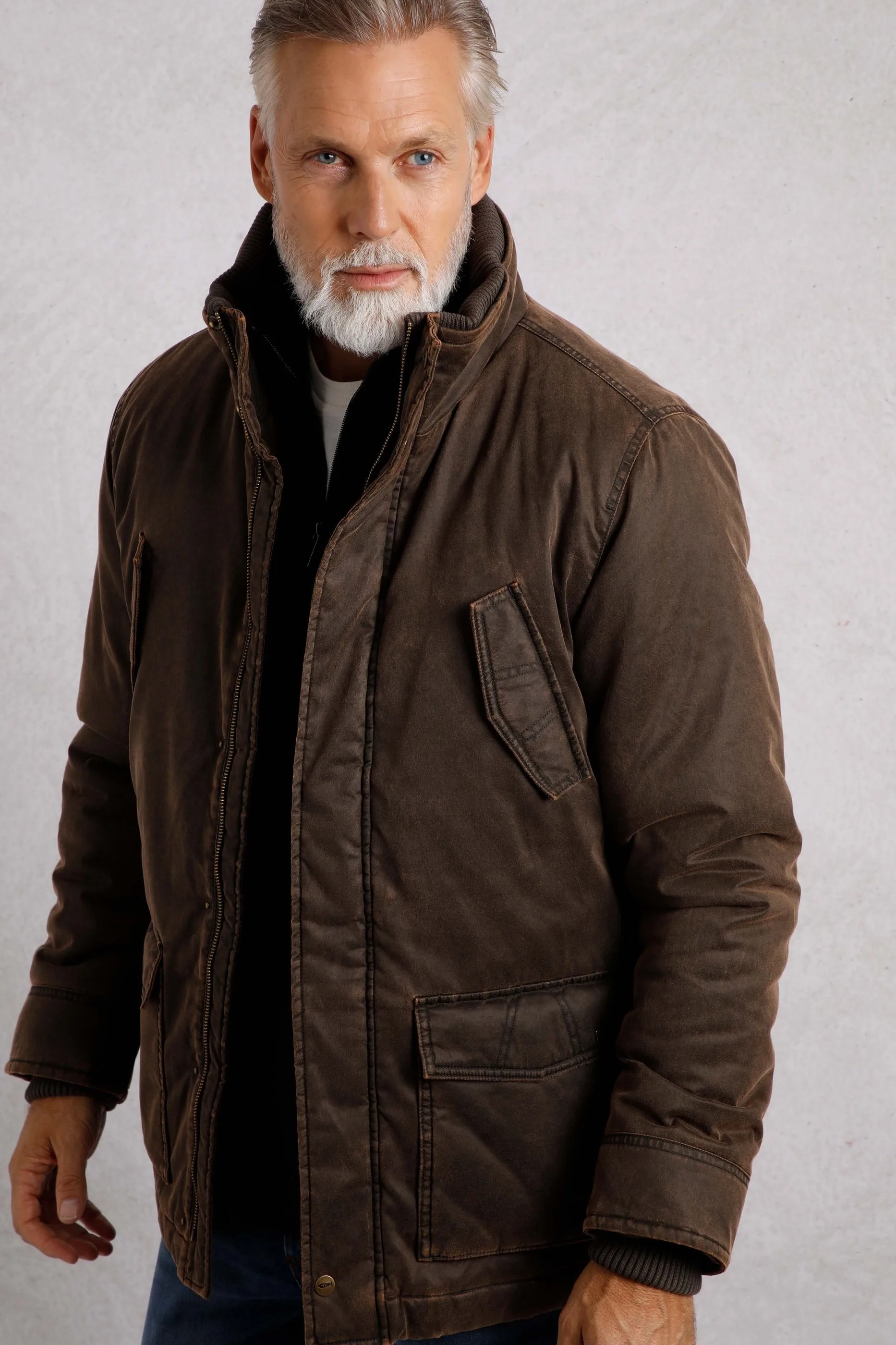 Thunderchief Mens Reactive Dyed Wadded Jacket - - Size: XXL - Weird Fish - FashionsVida