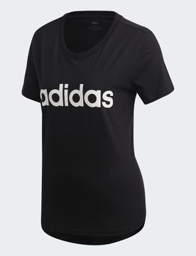 T-shirt Essentials Linear XL Black / White