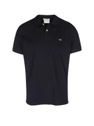 Poloshirt de corte regular azul oscuro XL