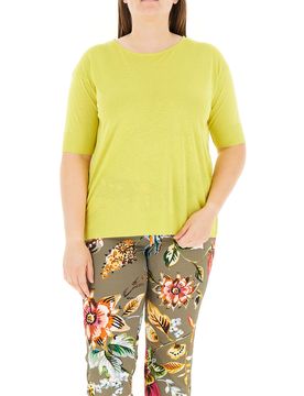 Maglia girocollo COLLECTION VERDE LIME XL