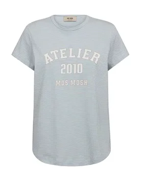 MMCamp O-SS Stripe Tee female - S - FashionsVida