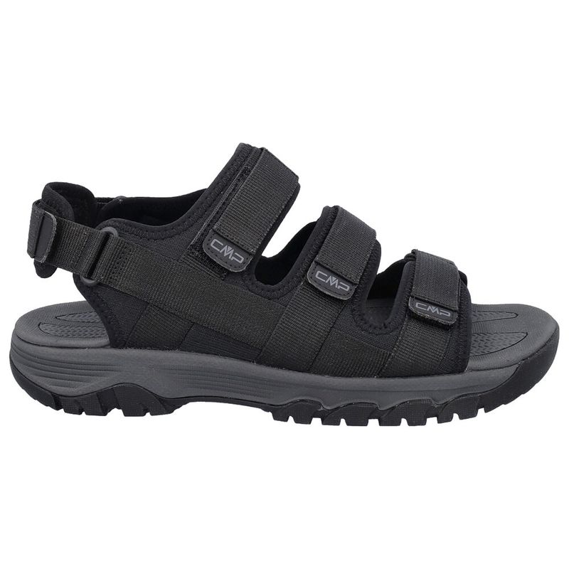 Khoros sandalias trekking hombre Negro (41)
