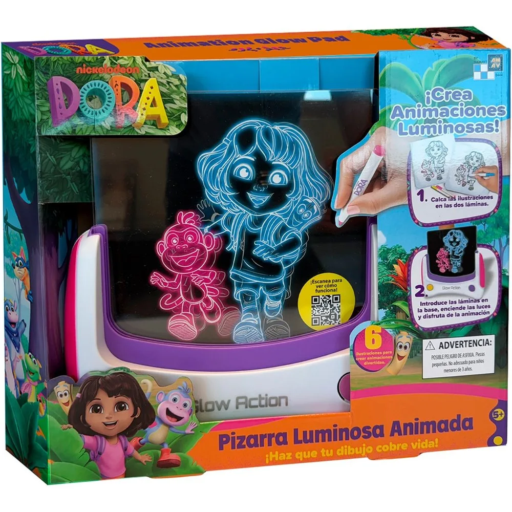 Pizarra luminosa animada Dora - Cefa Toys - FashionsVida