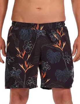 Hilo Shorts Black / Blue / Orange XL Men - Zoot - FashionsVida