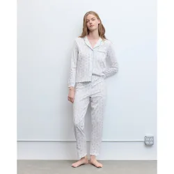 Pijama completo de mujer Flores