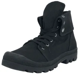 Boot - Military Canvasboot High - EU36 bis EU46 - Größe EU36 - schwarz - Unisex - unisex
