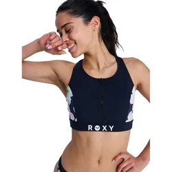 Haut De Bikini Active Crop Top Anthracite Im Fleur Real XS