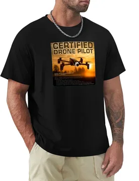 Certified Drone Pilot T-Shirt Plus Size Loose Fit T-Shirt - Aliexpress - FashionsVida