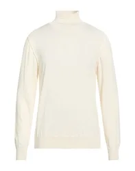 Rollkragenpullover Herren Cremeweiß XXL Herren