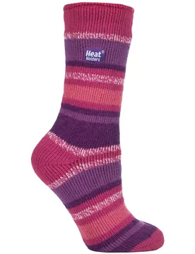Ladies 2. 3 Tog Thermal Winter Socks - - Size: M - Heat Holders - FashionsVida