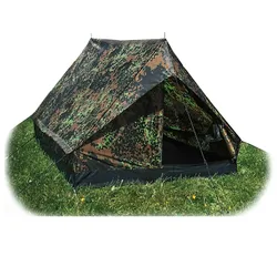 Zweimannzelt Mini Pack Standard - Flecktarn Flecktarn adult