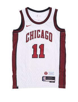 Canotta Basket Uomo Nba City Edition 22 Dri-fit Swingman Jersey No 11 Demar Derozan Chibul White