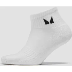 Unisex Ankle Socks (1 Pack) - White - UK 6-8