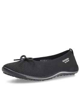 Ballerina - Barfuß Ballerina - EU37 bis EU40 - für Damen - Größe EU37 - schwarz - Frauen - female
