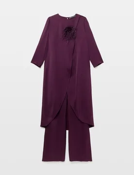 Conjunto de mujer asimétrico largo - Woman Fiesta El Corte Inglés - FashionsVida