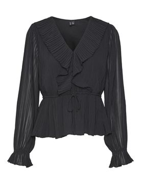 VERO MODA Blusa 'VMDora' negro