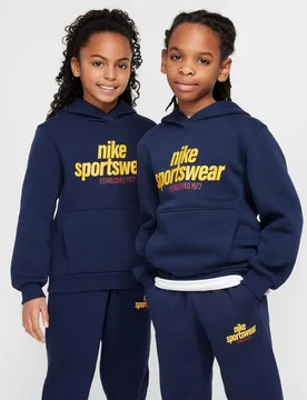 Boys K Nsw Clb Flc H In Obsidian - Blue - Size 13y - Nike - FashionsVida