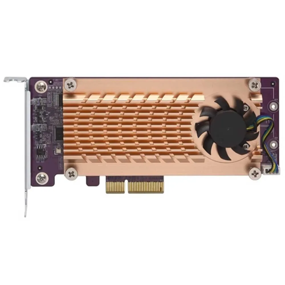 Carte D´extension Ssd Pci-e Qm2-2s- Sata 220a Orange One Size unisex - QNAP - FashionsVida