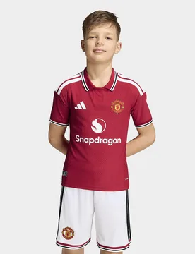 Maglia Home Authentic Manchester United 26/27 Per Bambini E Bambine - Rosso, rosso rosso Bambino taglia 15-16Y - Adidas - FashionsVida