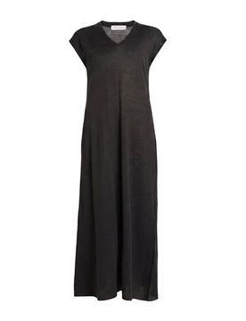 Vestido largo Mujer Carbón M,XS Mujer