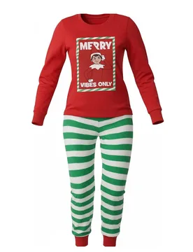 Pigiama A Maniche Lunghe 2900003191 Red S - Cerda Group - FashionsVida