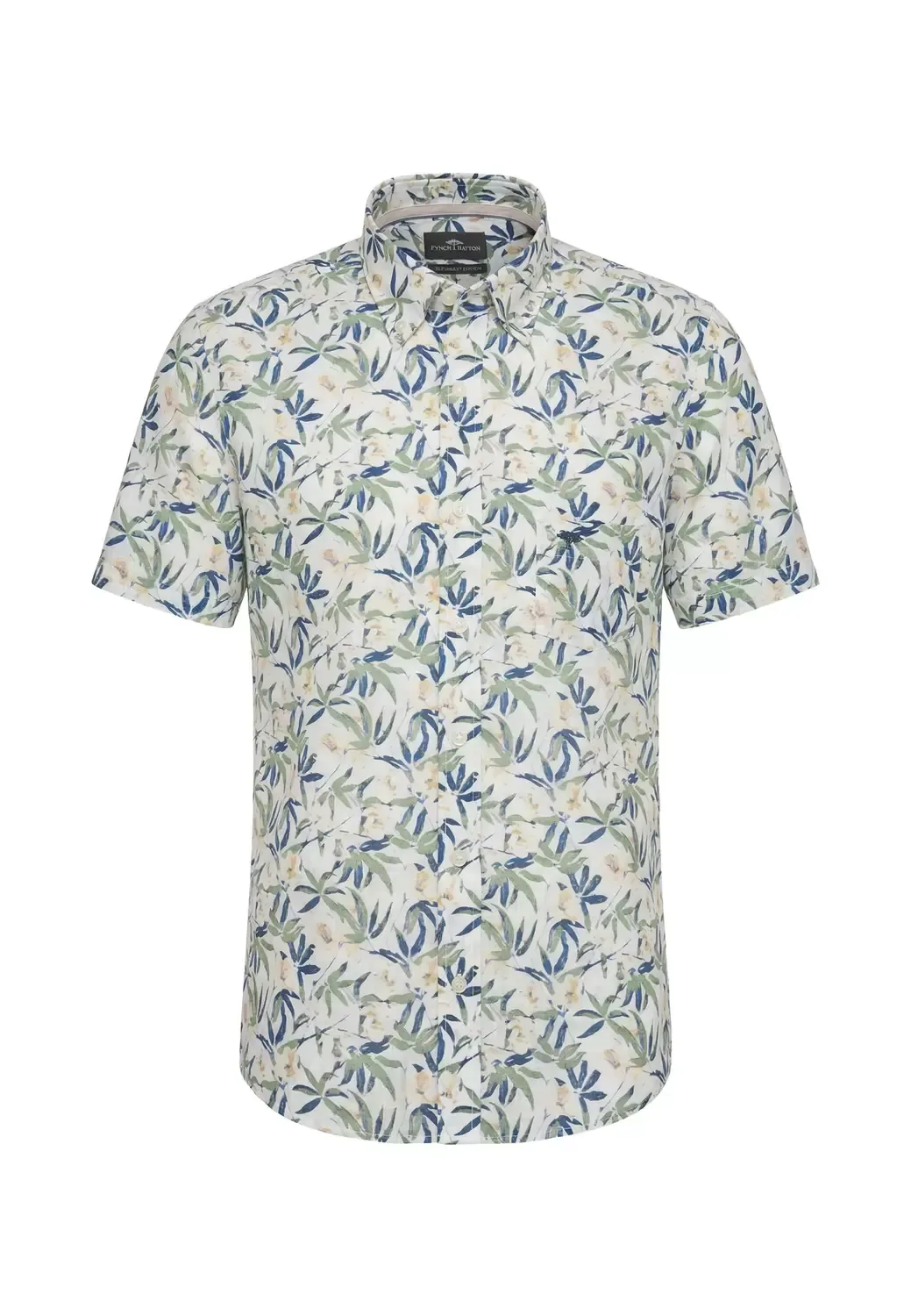 Slub Flower Print, B.D., 1/2 male - XL - FashionsVida