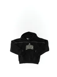 Felpa con cappuccio NERO 11-12A