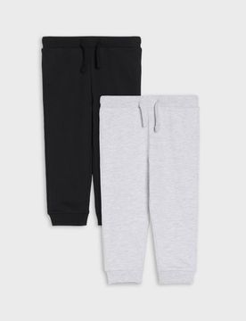 Confezione da 2 paia di pantaloni da tuta - grigio chiaro