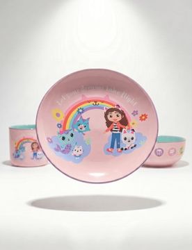 Piatto in ceramica Gabby’s Dollhouse - multicolor