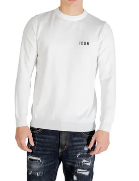 Icon Herren Pullover Weiß 496892