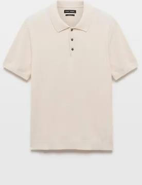 Polo de punto de manga corta de hombre - Easy Wear - FashionsVida