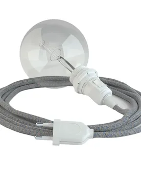 Cables Lampe Suspendue Pour Abat-jour Rd65 Lozenge 3 M Steward Blue / White One Size - Creative - FashionsVida