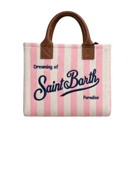 VANITYPICCOLA FASCIATA Donna BIANCA E ROSA - SAINT BARTH - FashionsVida