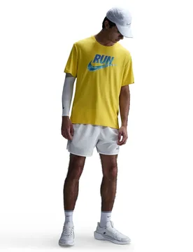 Miler Run Energy Dri-Fit Herren Sweatshirt, gelb US: 2XL