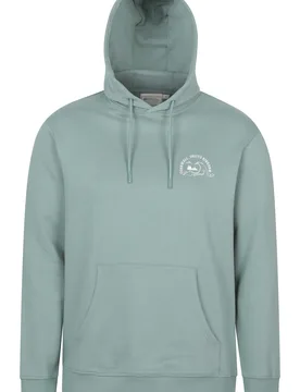 Cornwall Mens Graphic Hoodie - Green - Mountain Warehouse - FashionsVida