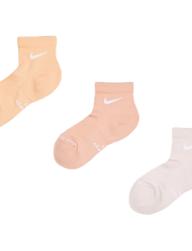 Elevated Ankle 3 Pack Unisex Socken - Orange - Größe 46 - 50 - Baumwolle Orange 46 - 50
