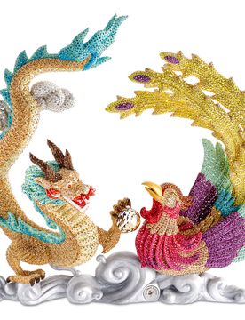 Crystal Myriad Drache und PhÃ¶nix Unisex OS