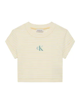 Calvin Klein T-shirt giallo XS - Calvin Klein - FashionsVida