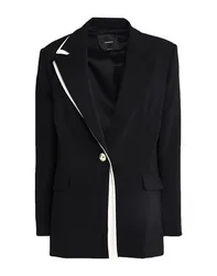 Americana Mujer Negro 40 Mujer