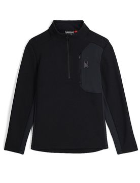 Jersey de hombre con 1/2 cremallera BANDIT negro S