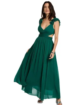 Damen Kleid Grün 514282