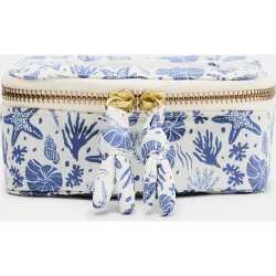 Neceser pequeño de viajes, estampado mar