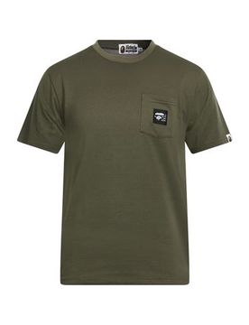 Camiseta Hombre Verde militar M,S Hombre