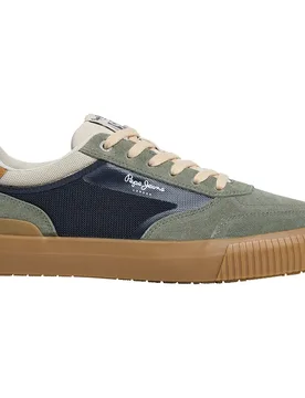 Baskets Nolan Street Casting Green EU 41 - Pepe jeans - FashionsVida