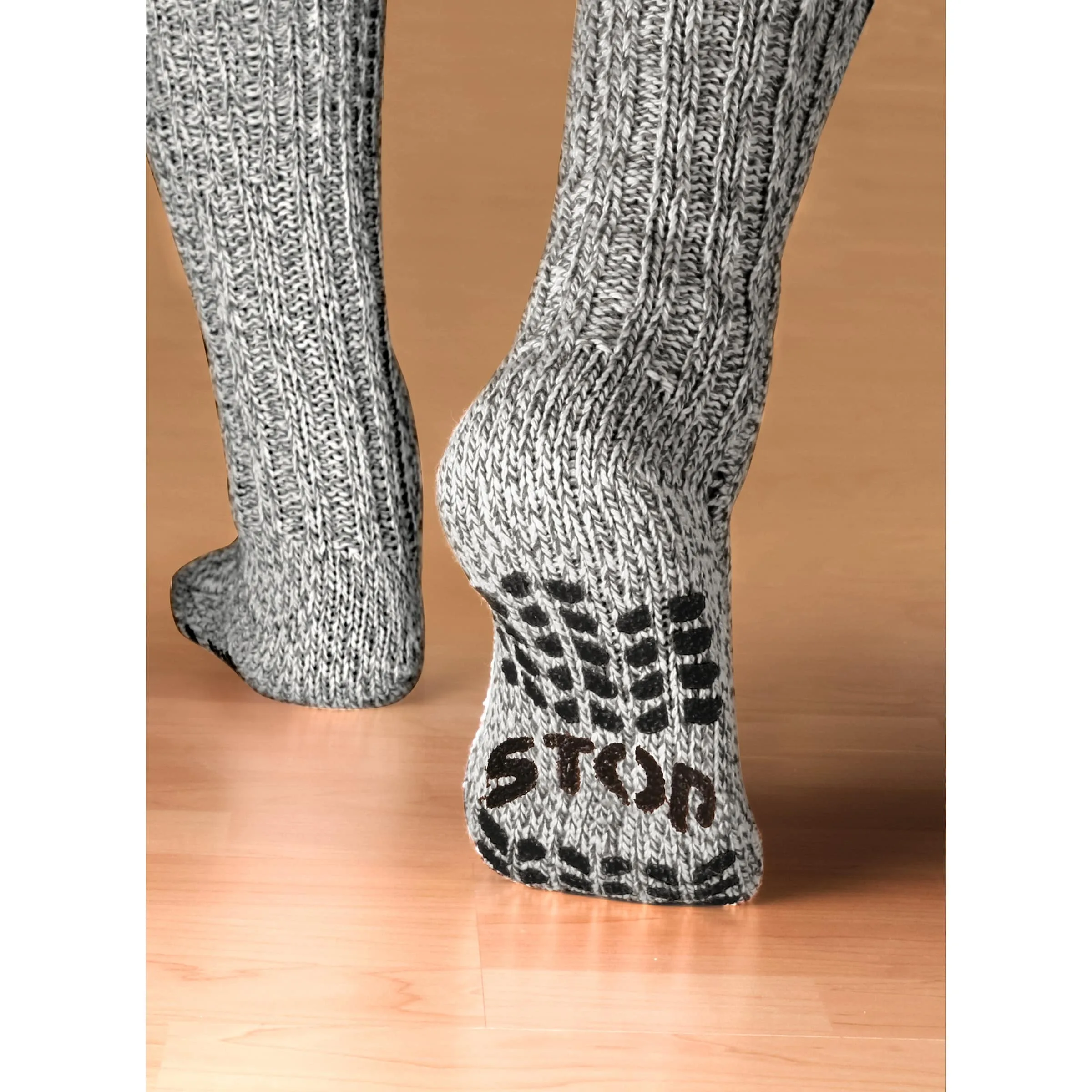 Socken "Stopper", 2 Paar grau 39 - walzvital - FashionsVida